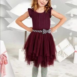 Matilda Jane • Soirée Maroon Tulle Dress - 6-12 mos